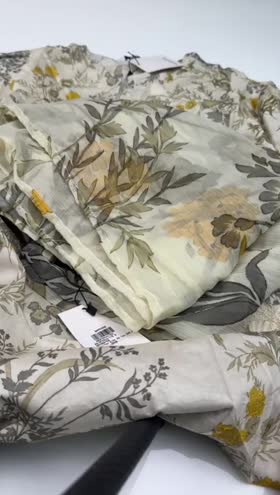Rs 4100 Sapphire Print Shirt Chiffon Duppata ~ LARGE