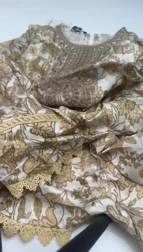 Rs 6590 Sapphire Stitched Emb 3pc [Retail 12170] ~ LARGE