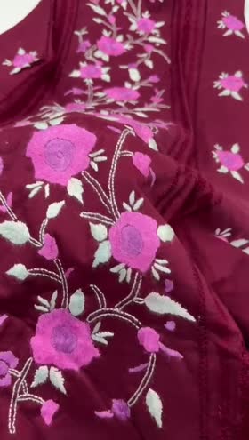 Rs 5500 hand Emb and tarkashi lawn cotton shirt