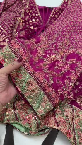 Rs 23500 Aneelas wedding stitched 3 piece [ready to dispatch] ~ [Chest 24] [Length 45] XXLARGE