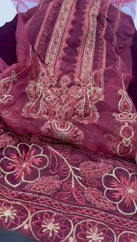 Rs 5000  velvet Emb 2pc