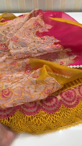 Rs 3800 Aneelas ready to wear Duppata [ready to dispatch]