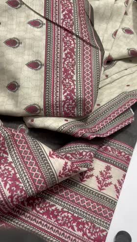 Rs 3050 Bin saeed khaddar printed 3pc