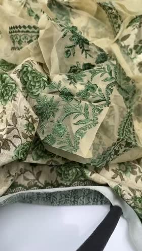 Rs 4200 Sapphire Print Emb Khadar 3pc