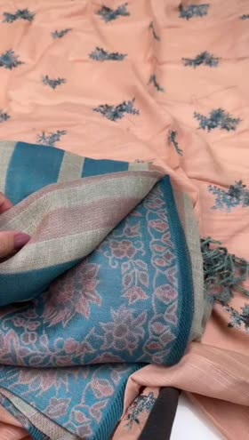 Rs 5800 Sapphire Khadar Emb 3pc