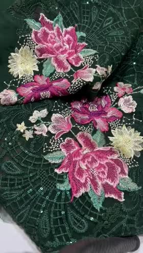 Rs 5500 Aneela’s organza Emb 2pc