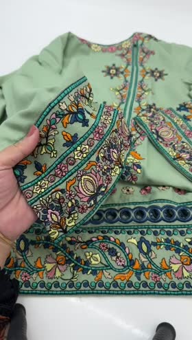 Rs 4850 Sahiba stitched Emb 2pc ~ [Chest 19] [Length 41] SMALL