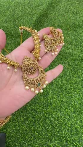 Rs 4500 luxury nacklace set