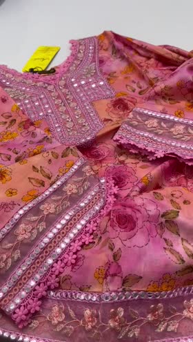 Rs 3000 Aneela’s  lawn Emb stitched shirt