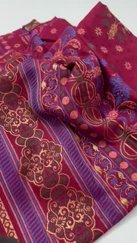 Rs 4200 Doria linen winter jacquard 3pc