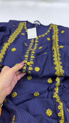 Rs 6500 sapphire Emb shirt Emb Duppata ~ [Chest 19] [Length 39] SMALL