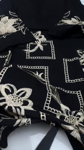 Rs 4950 Sahiba Khadar stitched Emb 3 piece ~ [Chest 19] [Length 42] SMALL