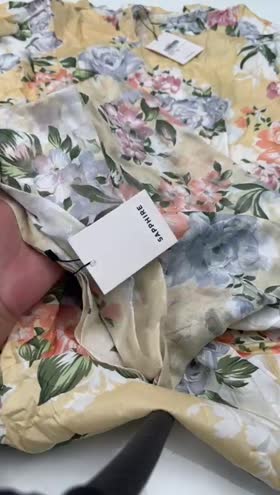 Rs 4100 Sapphire Stitched Shirt Duppata ~ LARGE