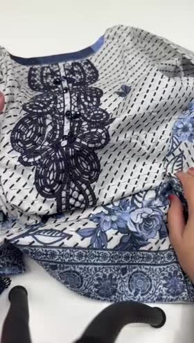 Rs 4500 Sahiba stitched 3pc ~ [Chest 22] [Length 43] LARGE