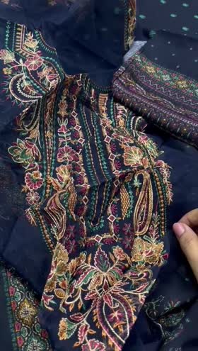 Rs 3950 Sapphire khaddar emb 3pc
