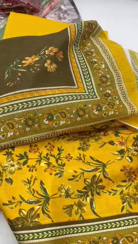 Rs 3100 Bin saeed lawn printed 3pc