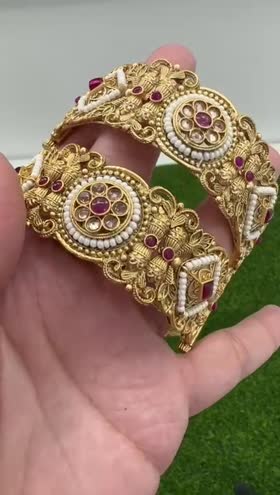 Rs 3800 Rajwari high quality bangles [2.6]