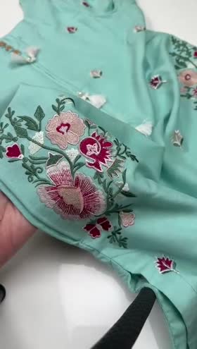 Rs 4850 Sahiba Stitched Dhanak Emb Shirt Emb Shalwar [Dispatch Time 2 Months] ~ [Chest 20] [Length 35] MEDIUM