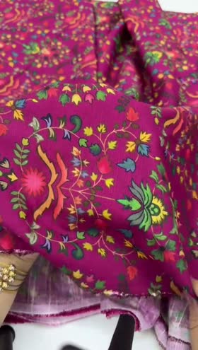 Rs 2200 same printed khadar shirt trouser ~ ALL OVER 2PC FALSA COLOR