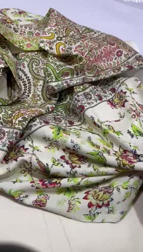 Rs 3300 Mausummery Linen  printed 3pc retail 5495