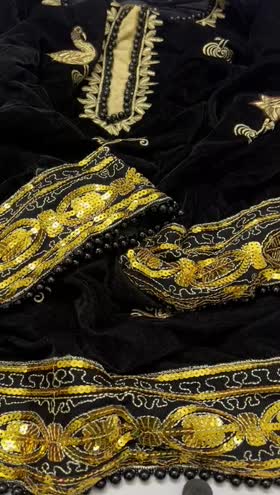 Rs 2500 velvet stitched 2pc ( small)