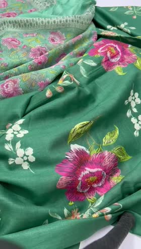 Rs 2300 Lawn printed shirt chiffon duppata