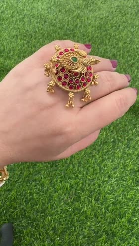 Rs 2700 Indian Rajwari high quality adjustable ring