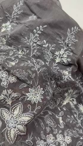 Rs 4350 Sapphire Muslin emb 2 pc