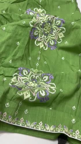 Rs 2250 Aneela’s Khaddar stitched Emb trousers ( large)