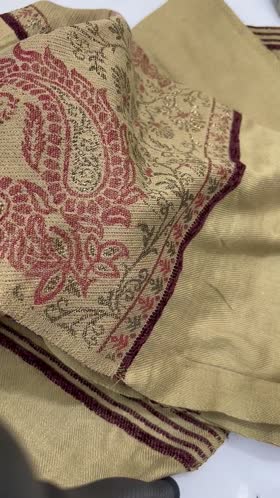 Rs 1950 warm jacquard shawl