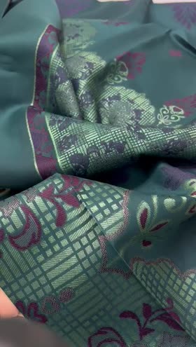 Rs 3950 Saya viscouse  jacquard 3pc