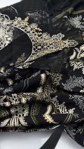 Rs 5650 Ivy Bloom by Parishay Viscose Emb 3pc [IW-10] [Retail 7990]