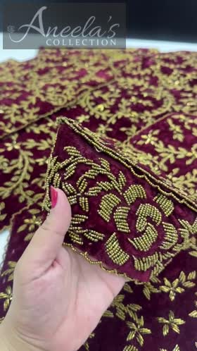 Rs 13500 hand made cushions and table runners set