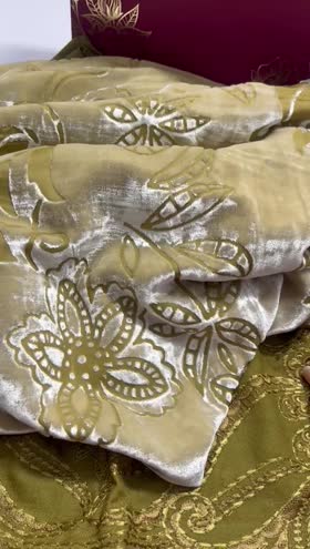 Rs 7650 Dastan Emb leather peech palachi velvet shawl 3pc  (