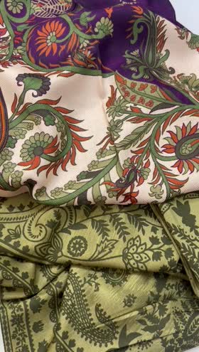 Rs 4800 Nureh Signature printed Marina wool shawl new launch 3pc ( SP 184)