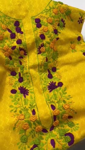 Rs 6300 lawn hand made Emb shirt