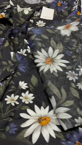 Rs 4050 Sapphire printed stitched shirt duppata  ~ LARGE