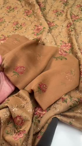 Rs 6700 Fragrant Emb Karandi Chiffon Duppata 3pc [D-03]