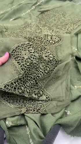 Rs 3500 Aneela’s Karandi Emb Shirt [Minor Flaw] [Dispatch Ready]