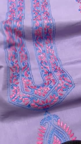 Rs 7000 Lawn hand made Emb shirt trouser 2pc