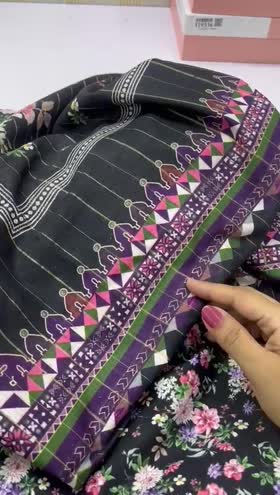 Rs 3050 Bin saeed khaddar printed 3pc