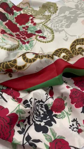 Rs 3450 baroque linen printed 3pc shawl