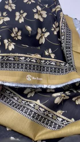 Rs 3050 Bin saeed khaddar printed 3pc