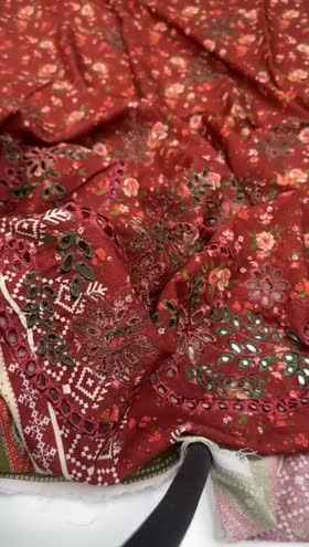 Rs 4500 AAfreen Emb Karandi 3pc [AF-254] [Was 4950]