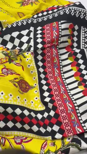 Rs 2300 Rainbow Doria linen same printed 2pc