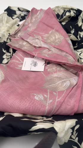 Rs 3700 Sapphire Stitched Shirt Duppata ~ LARGE
