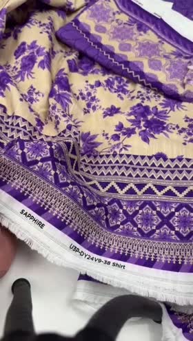 Rs 4500 Sapphire Print Khadar Warm Shawl 3pc