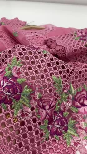 Rs 12000 Aneelas Organza Party Wear Stitched 2pc [Dispatch Date 30th May] ~ [Chest 19] [Length 46] SMALL