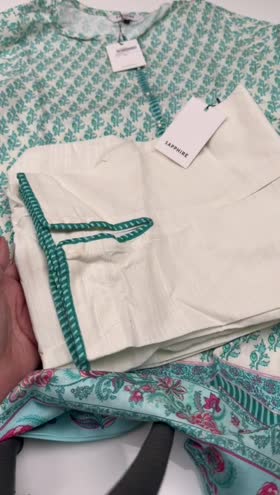 Rs 4100 Sapphire Stitched Shirt Trouser ~ MEDIUM