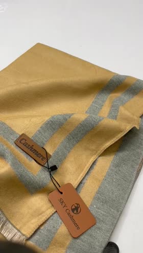 Rs 2200 Sky Cashmere warm 2 tone scarf